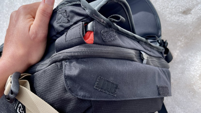 arva switch ride 18l &amp; tour 32l - the &quot;switch&quot; mechanism is a thoughtfully concealed and well-designed...