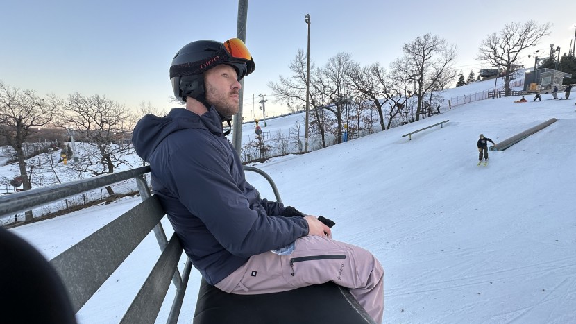 insulated jacket - the atom hoody gives you mobility and breathability in a lightweight...