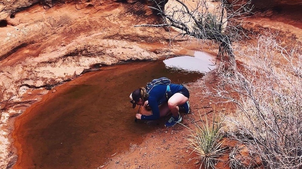 backpacking water filter - when faced with questionable water sources, you need to be able to...