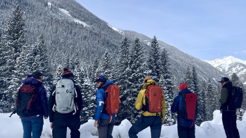 avalanche airbag - there are lots of different avalanche airbag packs to chose from.