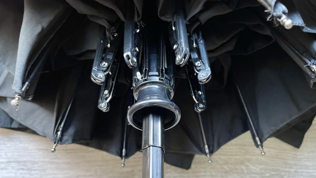 balios double canopy - an up-close look at the massive skeleton at the core of the balios...