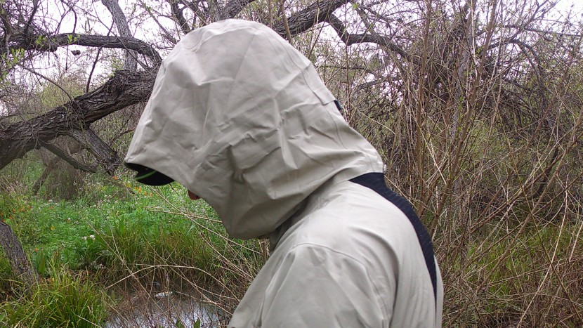 outdoor research foray super stretch - a large and helmet compatible hood provides good protection; dual...