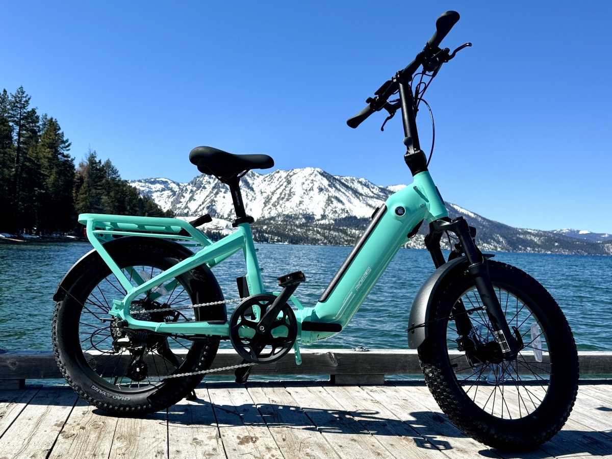 Ride1Up Portola Review (There is a lot of utility built into this foldable model.)