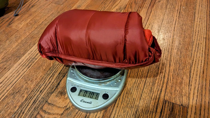 down jacket - weighing each down jacket gives us a better idea of how packable and...
