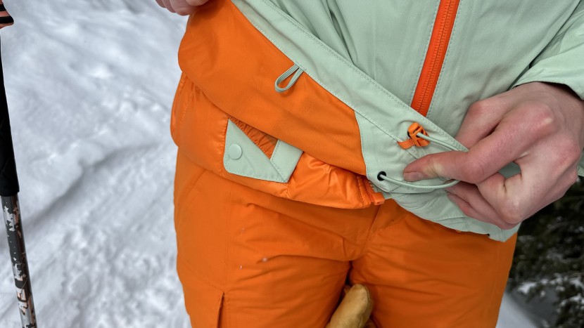 the north face thermoball eco snow triclimate 3-in-1 for women - the stowed away powder skirt on the triclimate was one of the best...