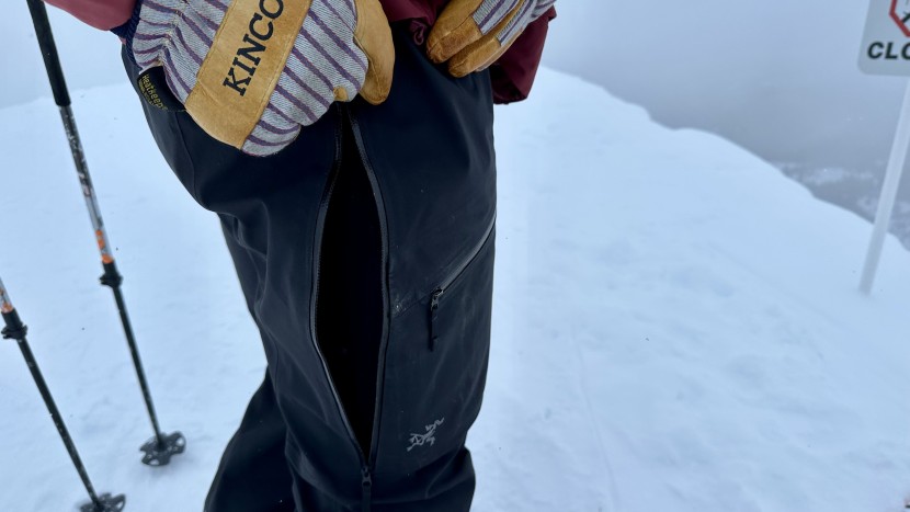 arc&#039;teryx sentinel pants for women - we love the huge thigh vents on the sentinel, an essential for...