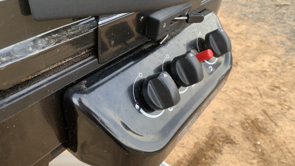 portable grill - temperature controls offer more precision when grilling and help...