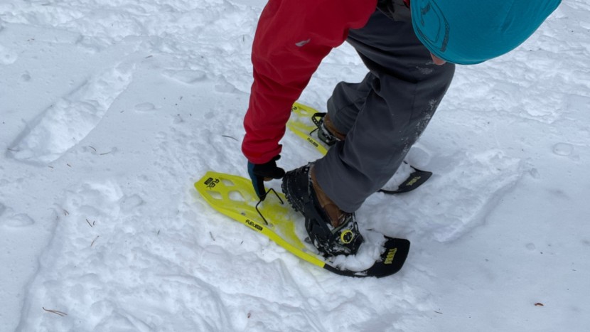 tubbs flex vrt - the heel lifter on the vrt is easy to engage.