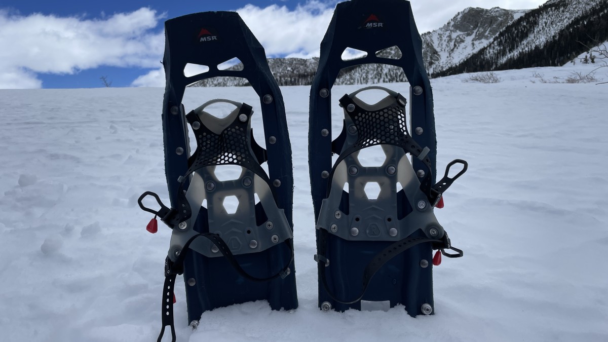 msr evo trail snowshoes review