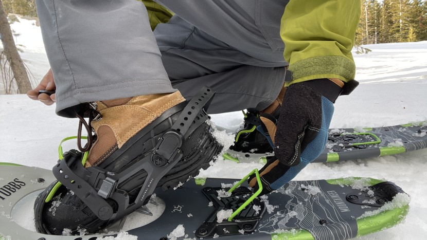 tubbs mountaineer - the heel lifter on the mountaineer is easy to use and provides...