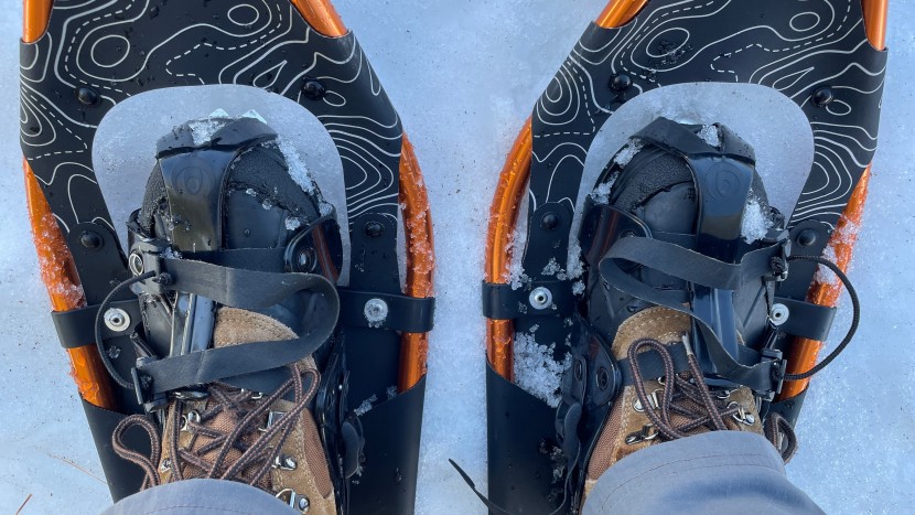 crescent moon big sky 32 - there was plenty of room in these bindings - even with bulky winter...