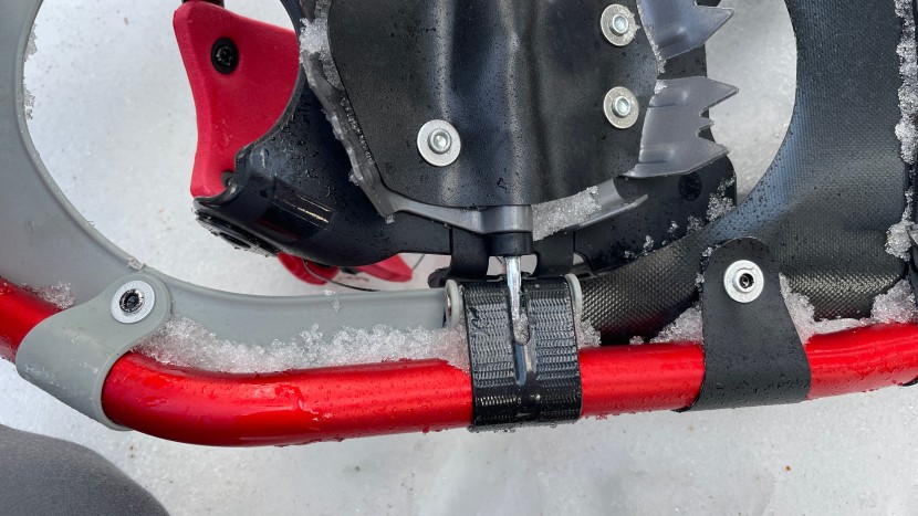 tubbs panoramic - the hybrid hinged/strapped connection is perfect for this model.