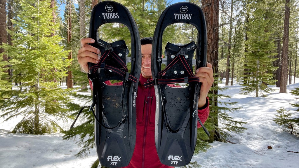 snowshoes - the tubbs flex stp are lightweight, so you can easily strap them to...