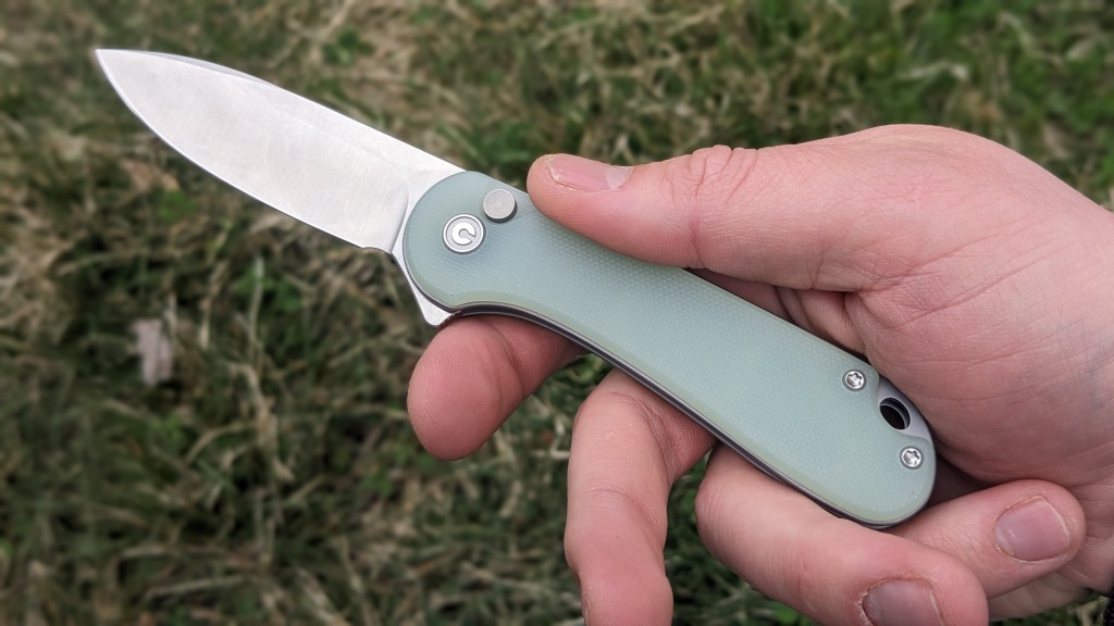 civivi button lock elementum ii - the elementum's designers appeared to be more focused on keeping...