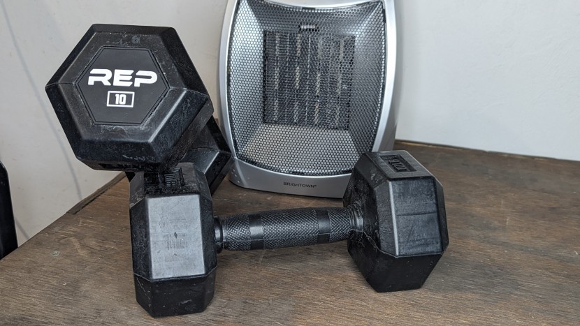 rep rubber coated hex - the rubber coating has the same knurling you would expect on a...