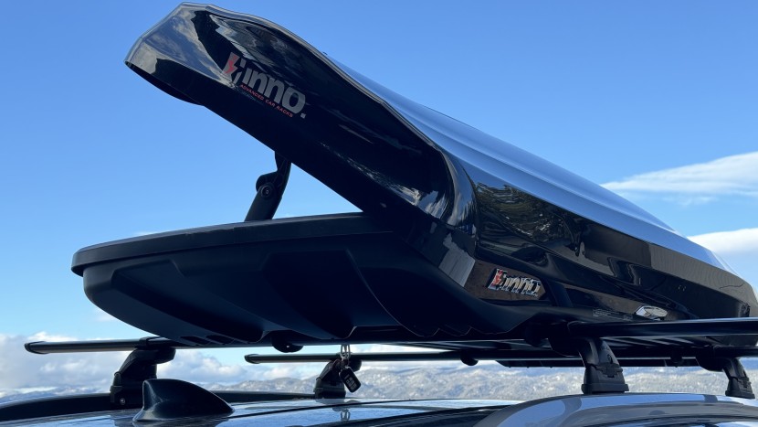 cargo box - a cargo box can make hauling your gear so much easier.