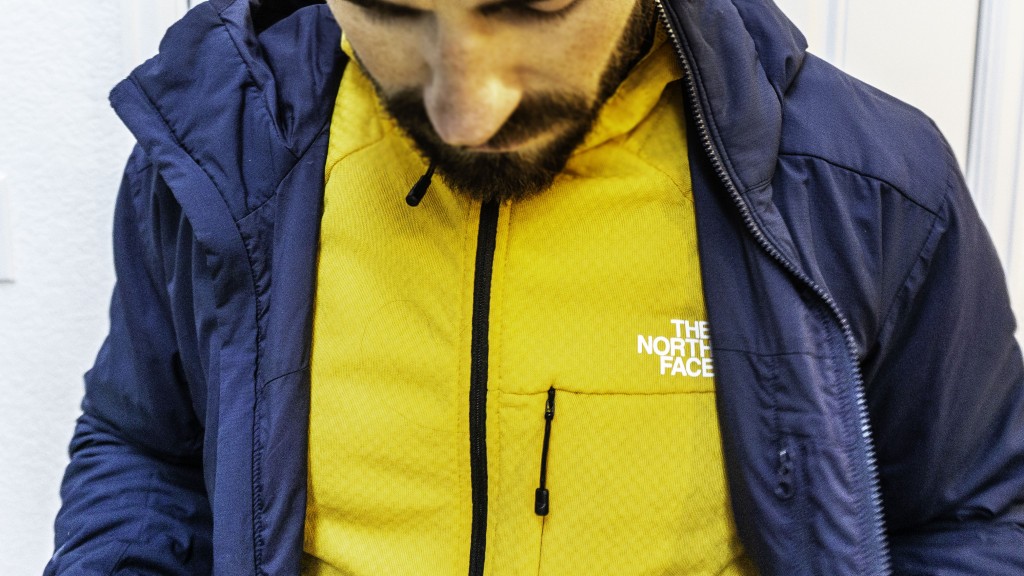 the north face summit series futurefleece full-zip hoodie - this was an easy jacket to layer underneath almost any jacket.