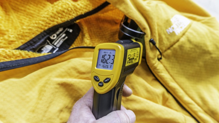 the north face summit series futurefleece full-zip hoodie - this jacket will help retain your body heat. it&#039;s easy to add more...