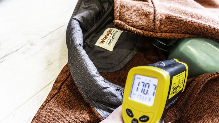 wrangler authentics 1/4 zip - for many, the heat retention of this garment will be adequate for...