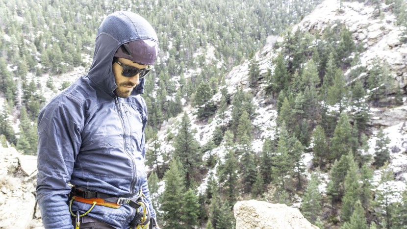 rab ascendor summit hoody - our testers greatly appreciated the hood of the ascendor.