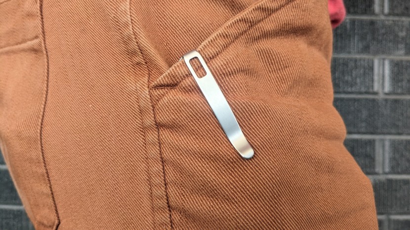 civivi button lock elementum ii - the elementum ii's deep carry pocket clip is among the best we've...