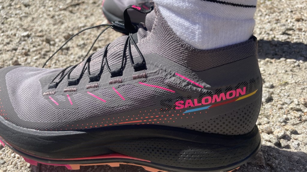 salomon pulsar trail pro 2 for women - the sockliner upper and one-pull lacing system provide...