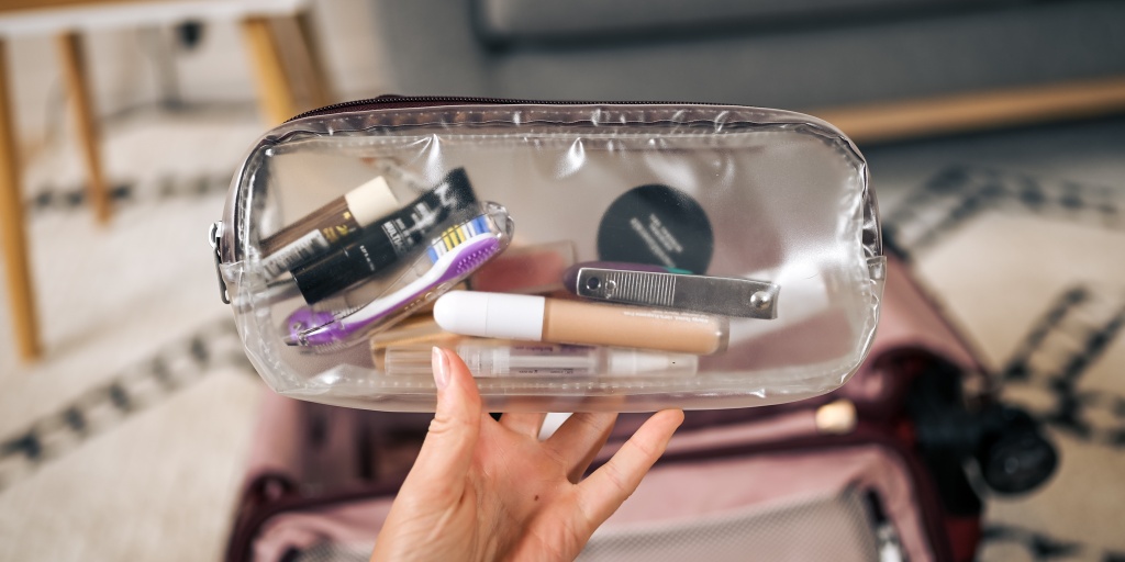 packing list - a clear zippered bag is one of the best ways to pack all your...