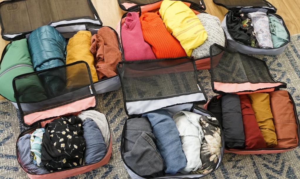 packing list - packing cubes are like little drawers for your suitcase for those...