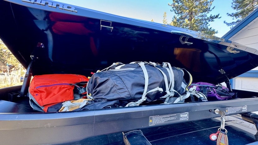 inno wedge 660 - we had to be careful we didn&#039;t load this cargo box with items that...