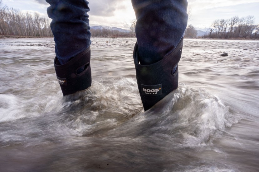 bogs workman - the workman kept us warm even when hanging out in snowmelt streams...