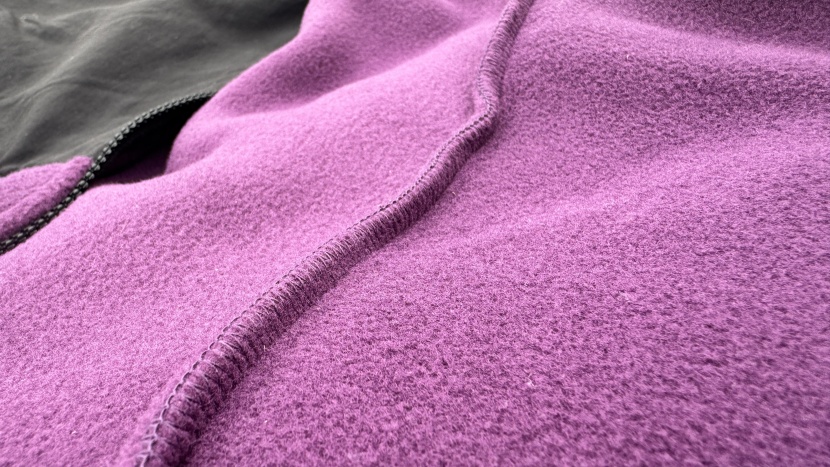 the north face denali for women - the thick polyester material is what makes this a super warm fleece...