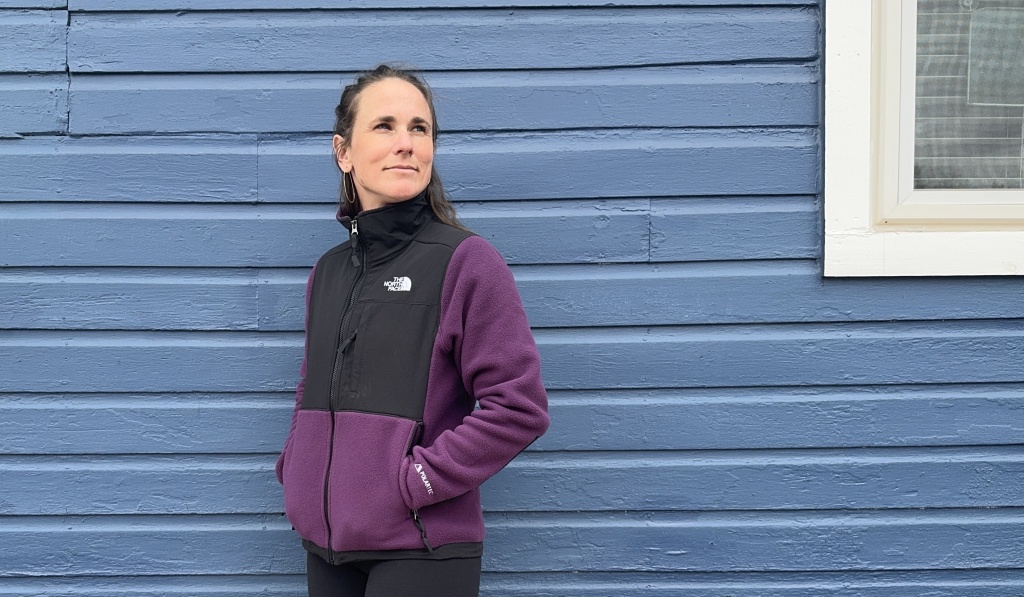 the north face denali for women - the pockets are monstrous...consuming our hands and providing ample...