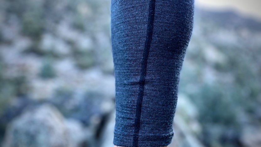 icebreaker 260 zoneknit merino leggings for women - the new perforated material along with thick and reinforced flatlock...