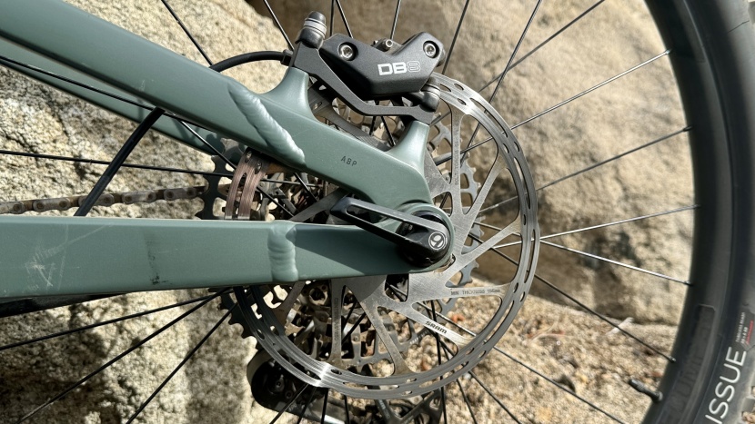 we clearly kicked the chainstays a few times but the q-factor...