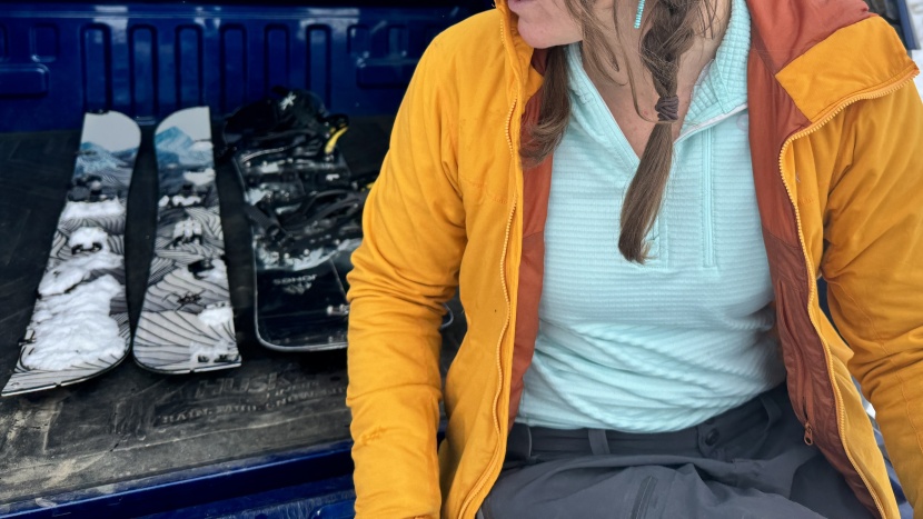 outdoor research vigor grid quarter zip for women - the stretchy fabric doesn&#039;t catch, and there is much additional room...
