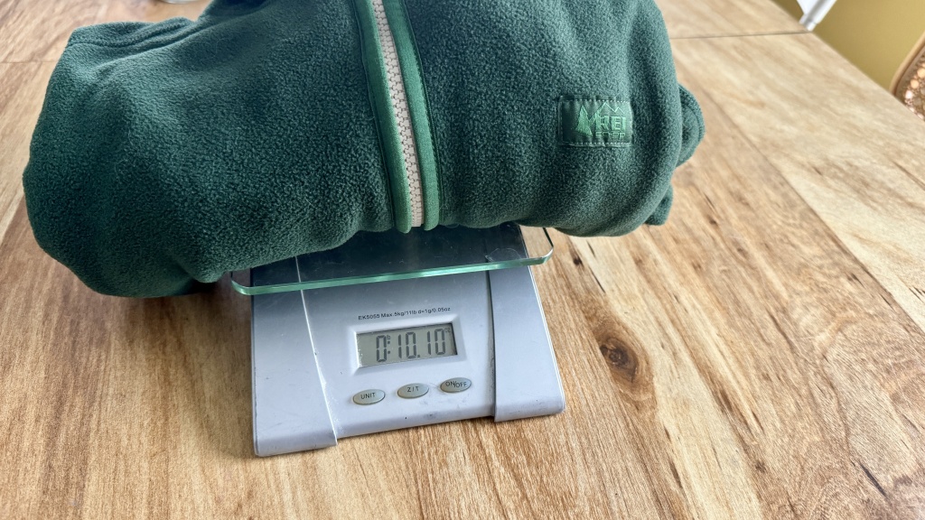 rei co-op trailmade fleece for women - not only is this jacket light, it's also packable.