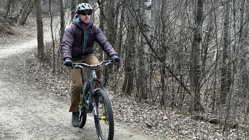 insulated jacket - the windproof exterior of this jacket helped keep our testers warm.