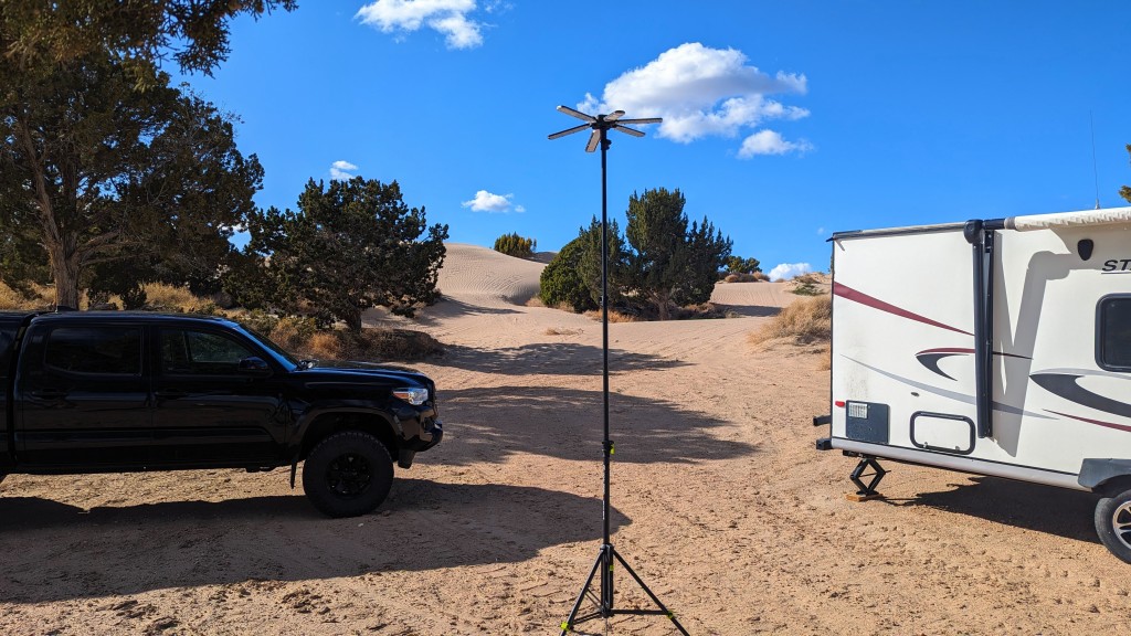 goal zero skylight - front and center. we used our skylight extensively during large camp...