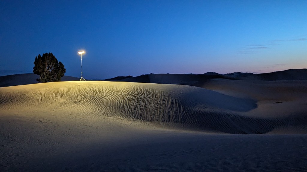 goal zero skylight - passing the one-hour mark during our battery testing, and still...