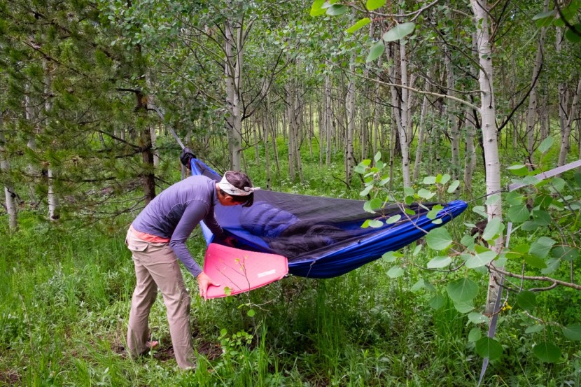hammock - the dutchware chameleon is fairly easy to set up, plus it has a...