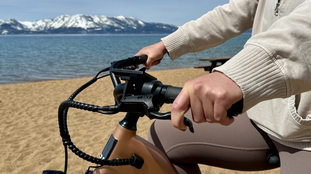 electric commuter bike - ergonomics are important; the lmt'd v2 offers a relaxed hand...