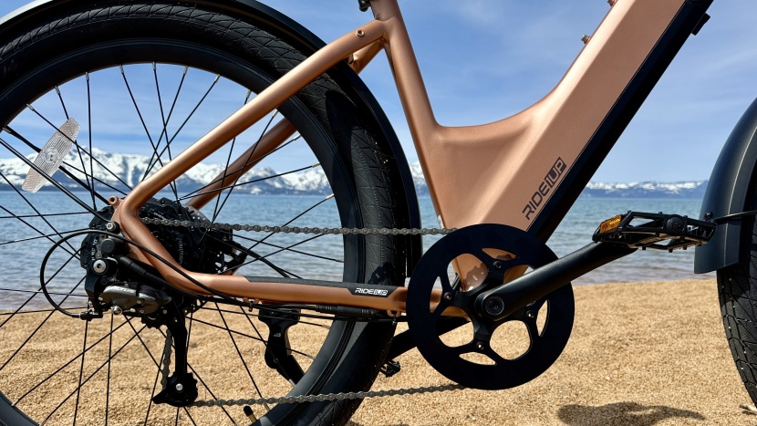 ride1up lmt&#039;d v2 - the 8-speed drivetrain comes in handy for pedaling with or without...