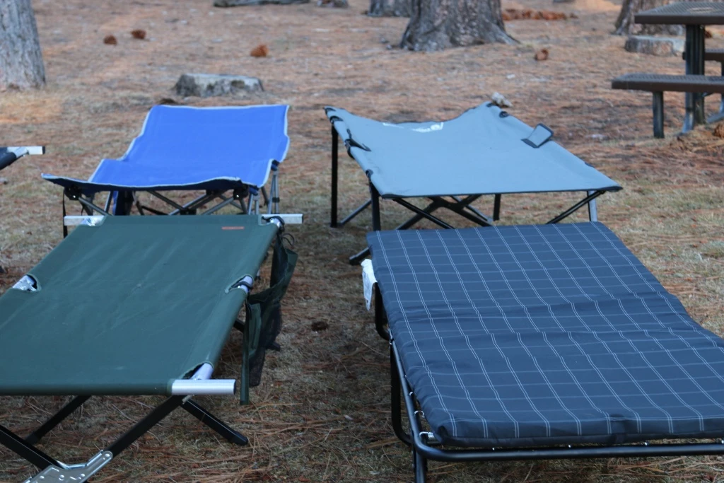 camping cot - cots come in a variety of sizes and orientations. hopefully, with...