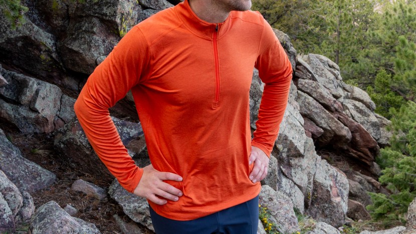 the rei co-op midweight half-zip didn't at first grab our attention...