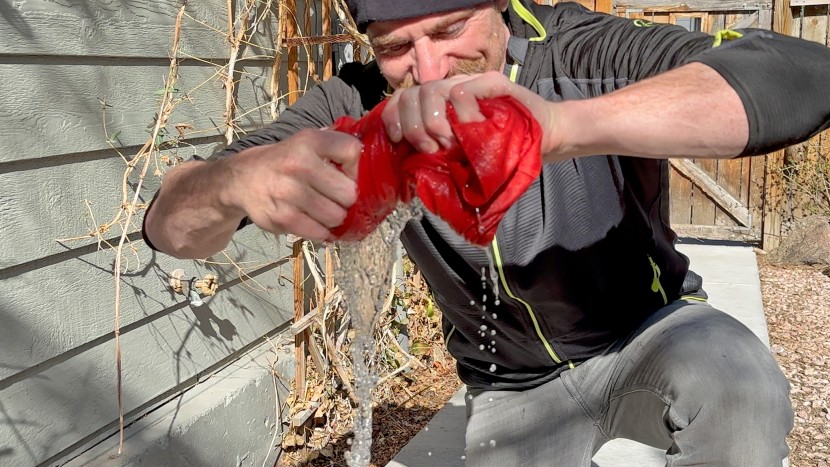 rei co-op midweight half-zip - synthetics are durable enough to use a little body language when...