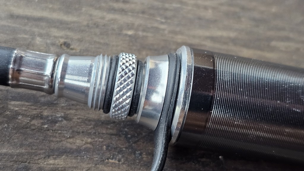 frame pump - here you can see the detail put into the construction of the pro...