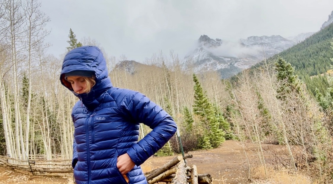 rab microlight alpine jacket for women down jacket review