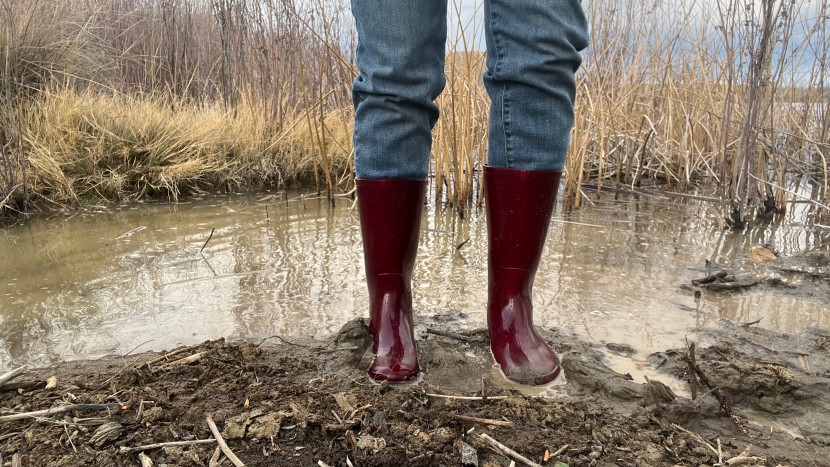 kamik heidi 2 - although they offer plenty of tread, even in wet grass, the flat...