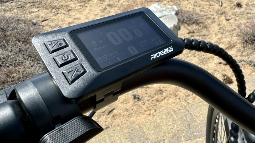 ride1up lmt&#039;d v2 - the integrated controller/display unit is easy to use and has...