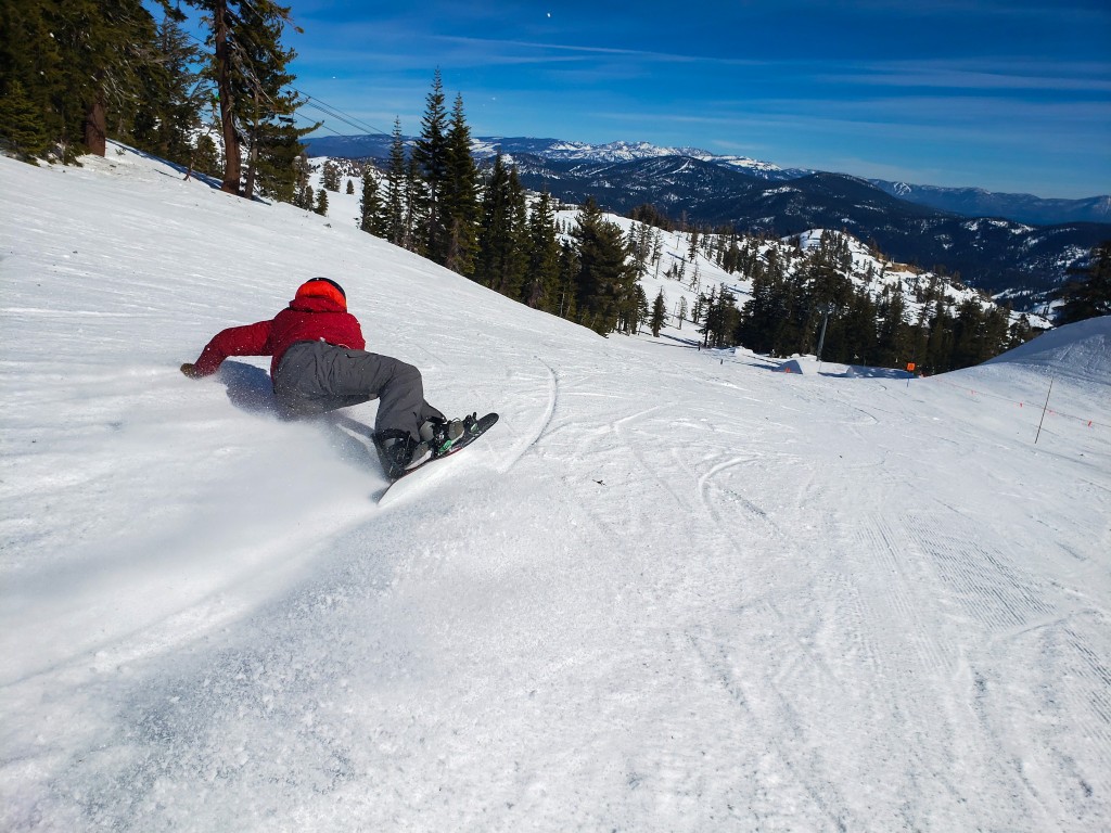 snowboard - the optimistic's versatility and on-edge carving made it a constant...